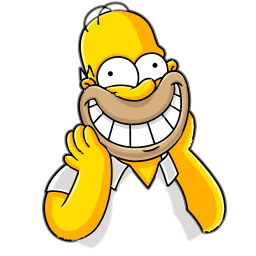 Стикер 19 Homer Simpson