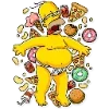 Стикер 59 Homer Simpson