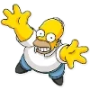 Стикер 60 Homer Simpson