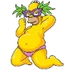 Стикер 51 Homer Simpson