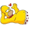 Стикер 31 Homer Simpson