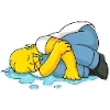 Стикер 14 Homer Simpson