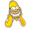 Стикер 8 Homer Simpson