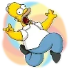 Стикер 35 Homer Simpson