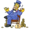 Стикер 26 Homer Simpson