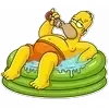 🏖 Эмодзи «Simpson» для Telegram