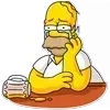 😢 Эмодзи «Simpson» для Telegram