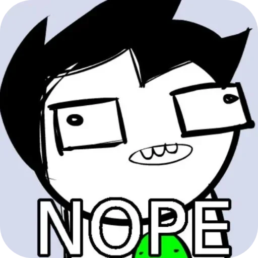 🙃 Стикер «Homestuck» для Telegram