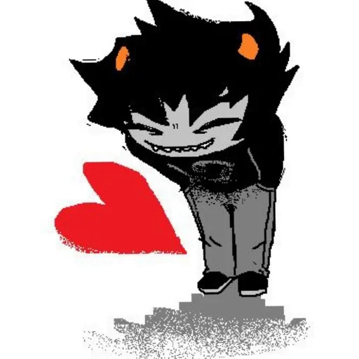 ❤ Стикер «Homestuck» для Telegram