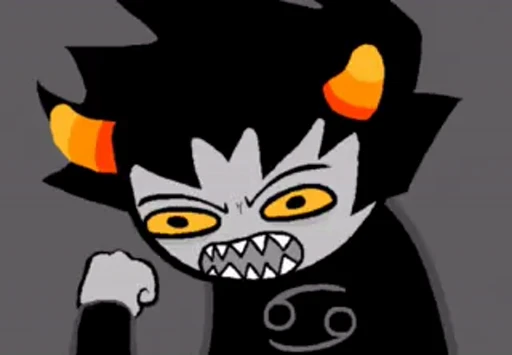 😡 Стикер «Homestuck» для Telegram