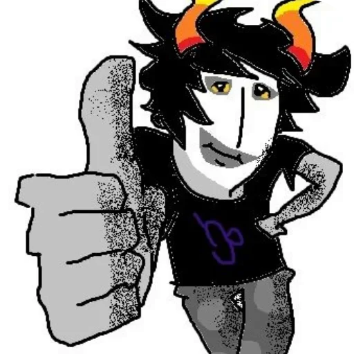 👍 Стикер «Homestuck» для Telegram