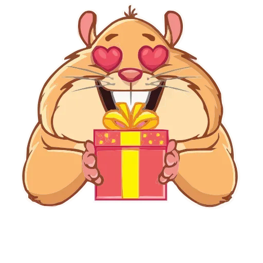 💝 Эмодзи «Хомячок» для Telegram