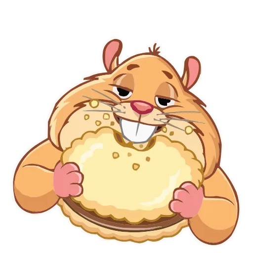 😋 Эмодзи «Хомячок» для Telegram