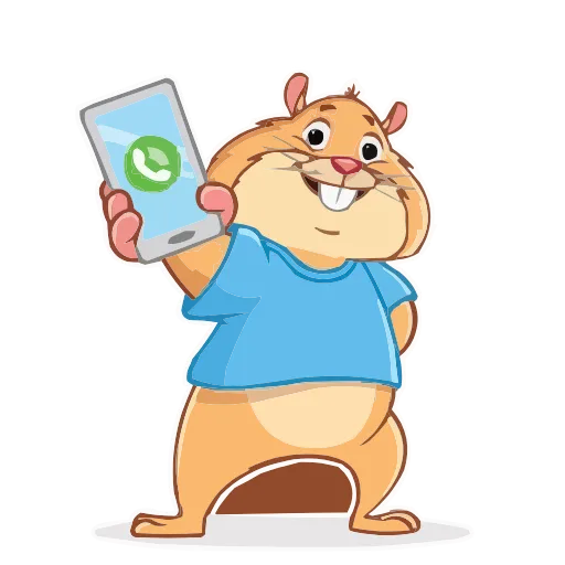 📞 Эмодзи «Хомячок» для Telegram