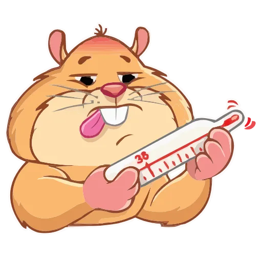 🤒 Эмодзи «Хомячок» для Telegram