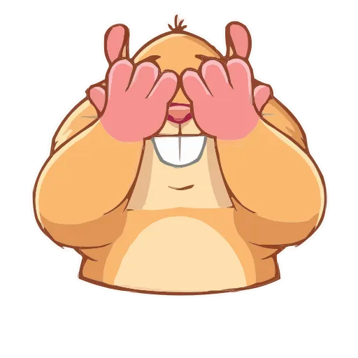 🫣 Эмодзи «Хомячок» для Telegram