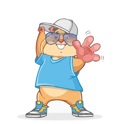 Стикерпак Хомячок для Telegram