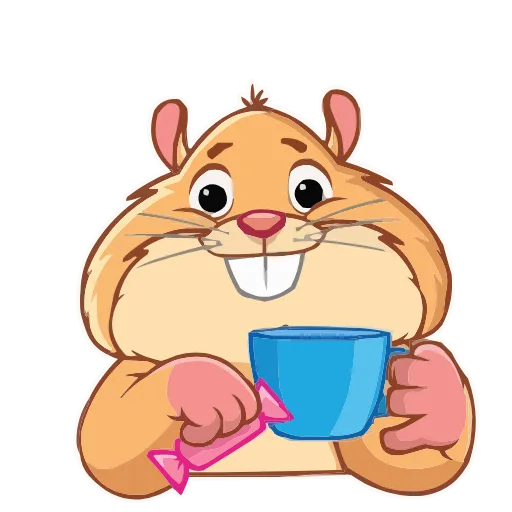 🍬 Эмодзи «Хомячок» для Telegram