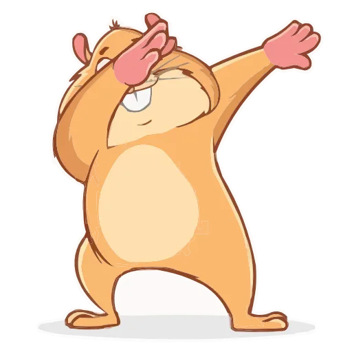 🕺 Эмодзи «Хомячок» для Telegram