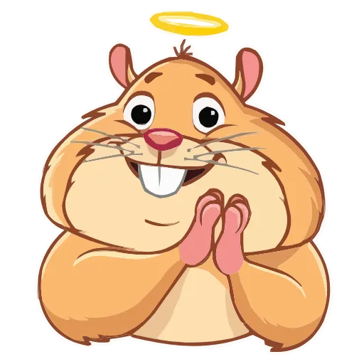 😇 Эмодзи «Хомячок» для Telegram