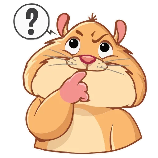 🤔 Эмодзи «Хомячок» для Telegram