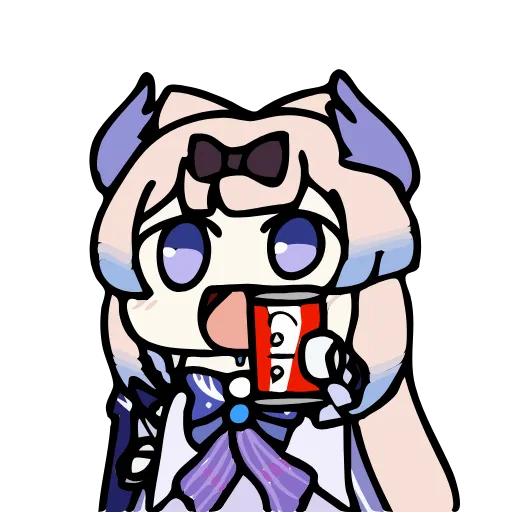 Стикер 40 Genshin Impact chibi