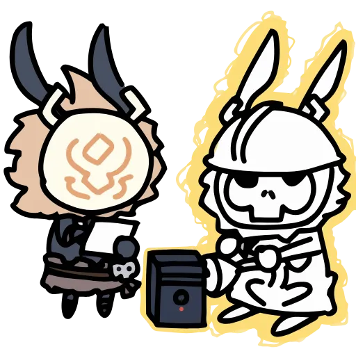 Стикер 9 Genshin Impact chibi