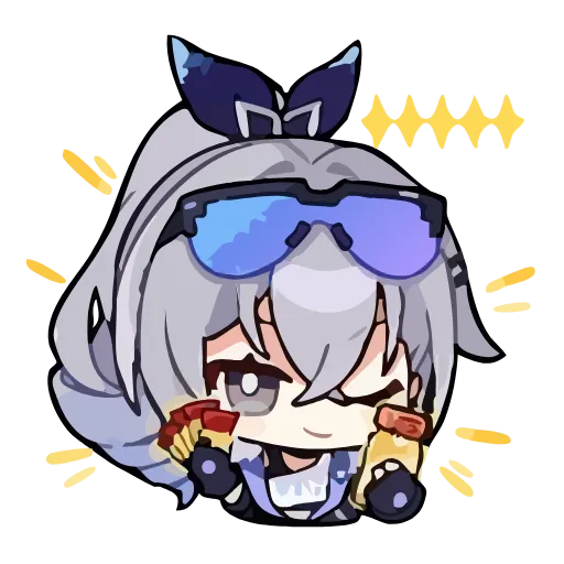 Стикер 57 🪫🤩 HD Honkai Star Rail🤩