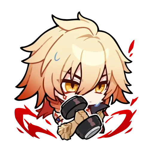 Стикер 6 Honkai