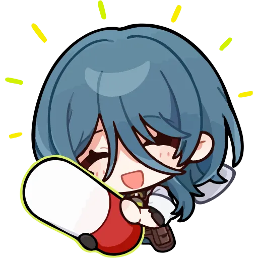 Стикер 21 Honkai