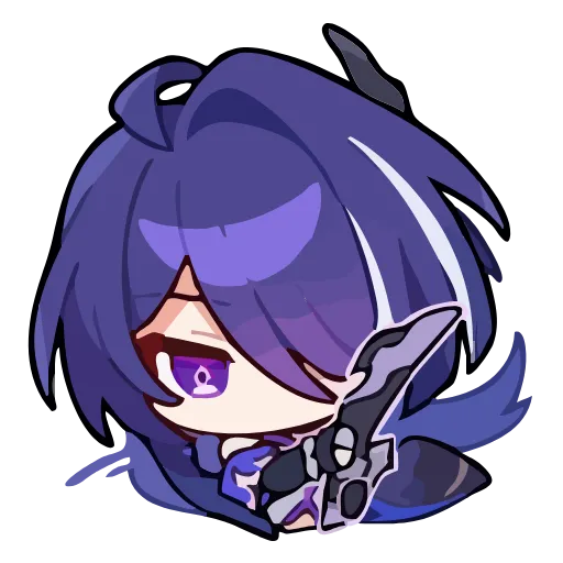 Стикер 23 Honkai
