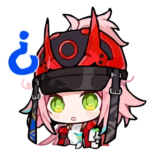 Стикер 47 Honkai