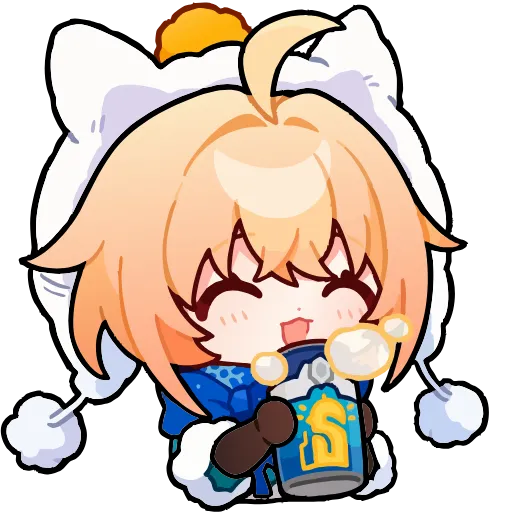 Стикер 61 Honkai
