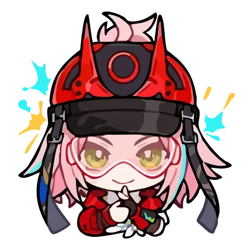 Стикер 48 Honkai