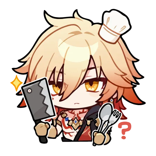 Стикер 7 Honkai