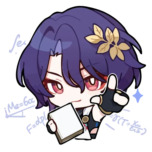 Стикер 53 Honkai