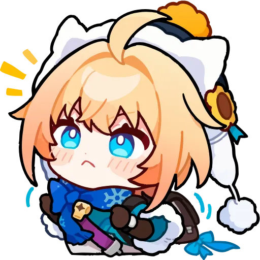 Стикер 59 Honkai