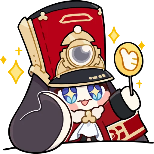 Стикер 34 Honkai