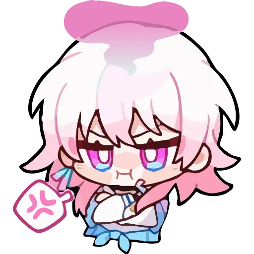 Стикер 7 Honkai Star Rail