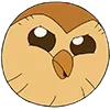Стикер 6 Hooty Door