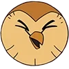 Стикер 3 Hooty Door