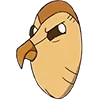 Стикер 18 Hooty Door