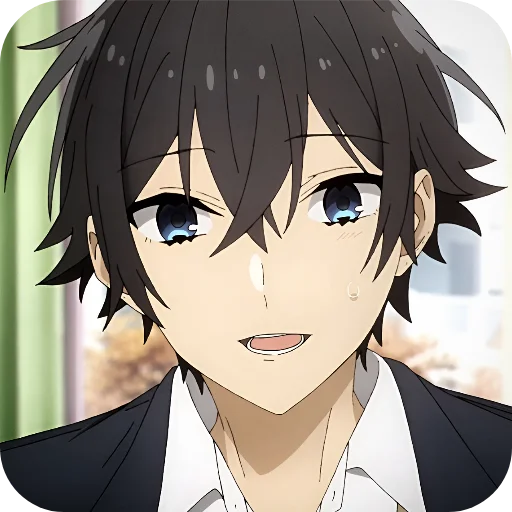 😁 Стикер «Horimiya» для Telegram