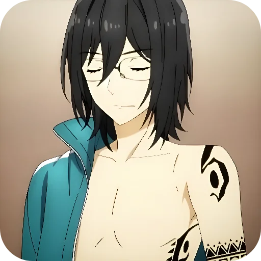 😒 Стикер «Horimiya» для Telegram