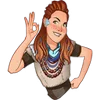 Стикер 18 Horizon Emoji