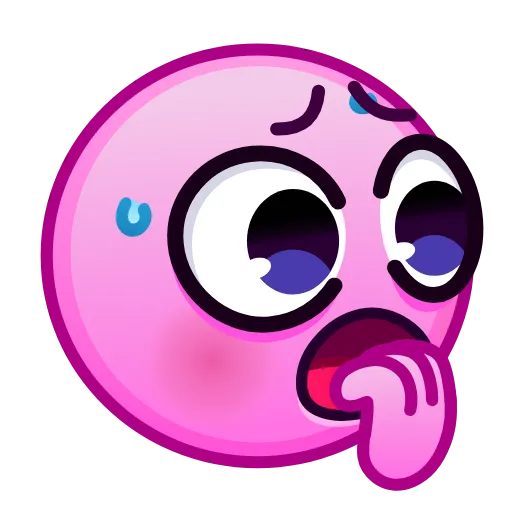 Стикер 37 Horny Emoji