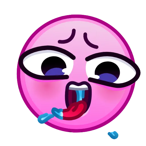Стикер 29 Horny Emoji