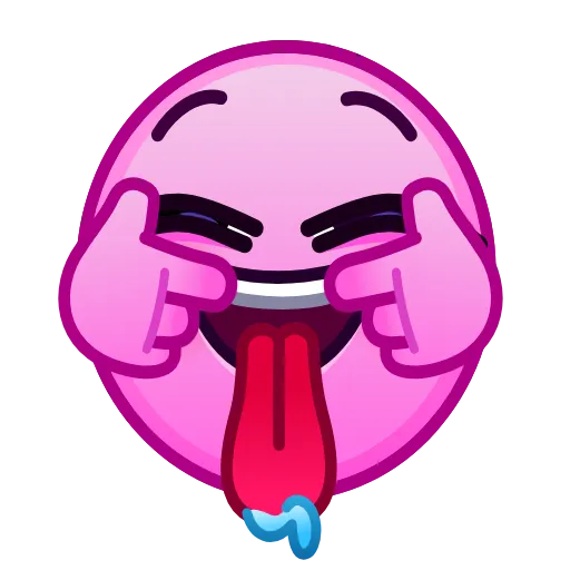 Стикер 26 Horny Emoji