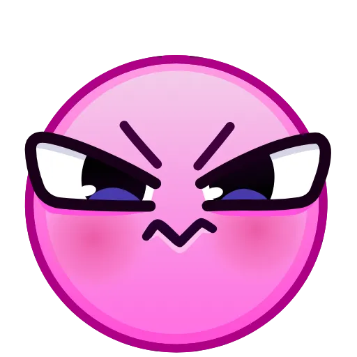 Стикер 44 Horny Emoji