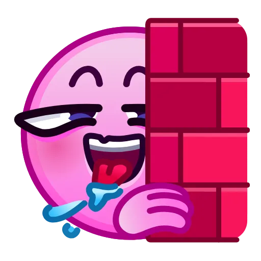 Стикер 27 Horny Emoji